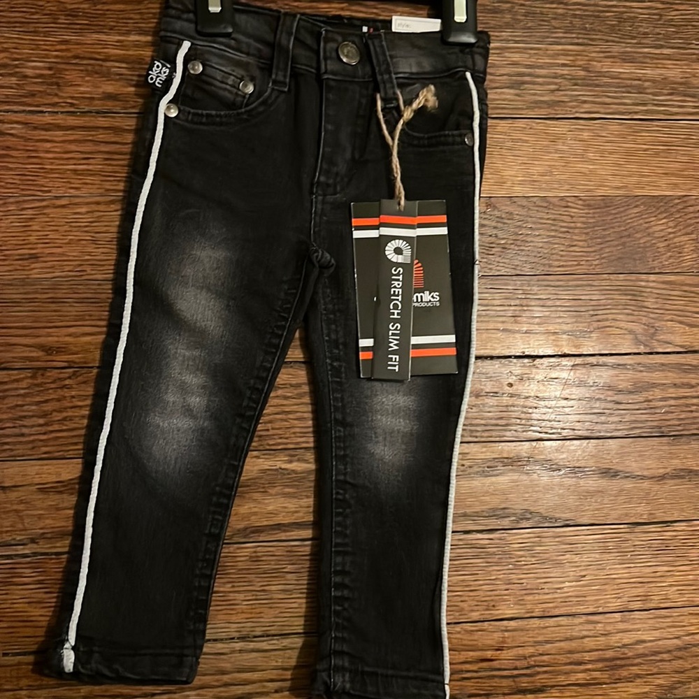 Brand New Boys Jeans Black size 12months